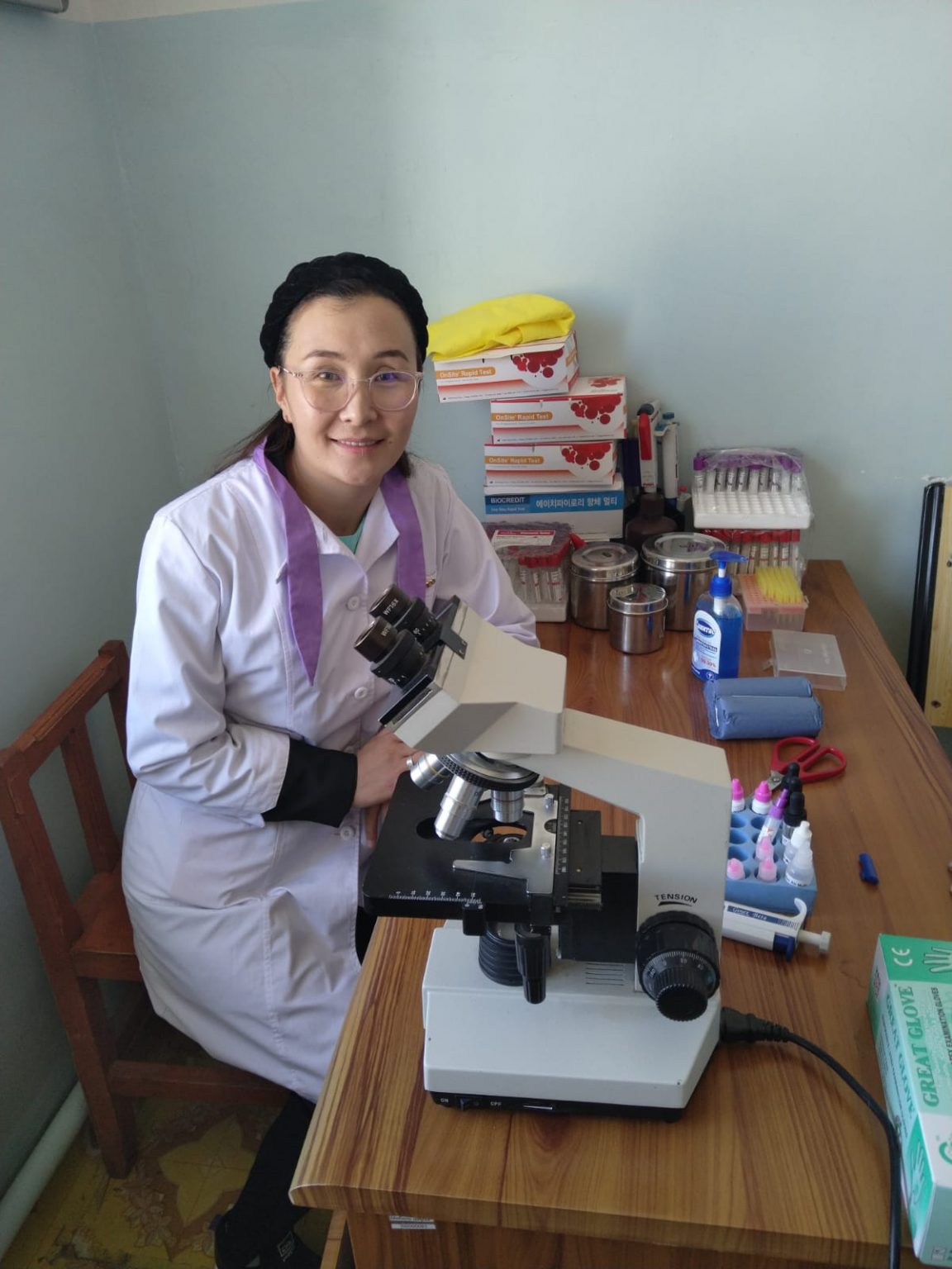 461 Mongolia Medical clinic lab work analyzer Lantern Projects