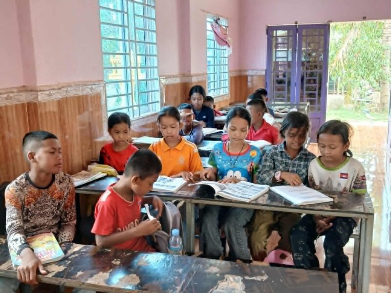 #548 Cambodia: School supplies for students learning English