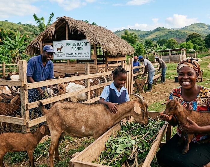 #549 Haiti: Goats and their health care