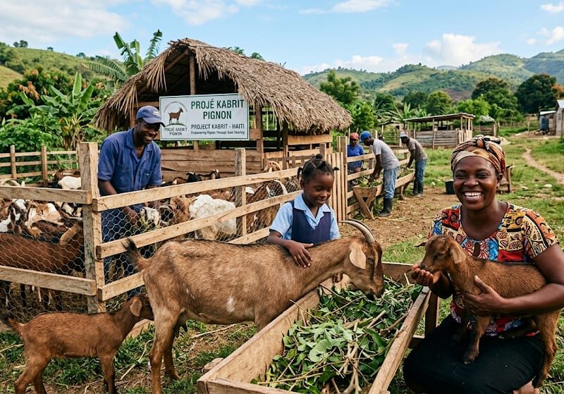 #549 Haiti: Goats and their health care